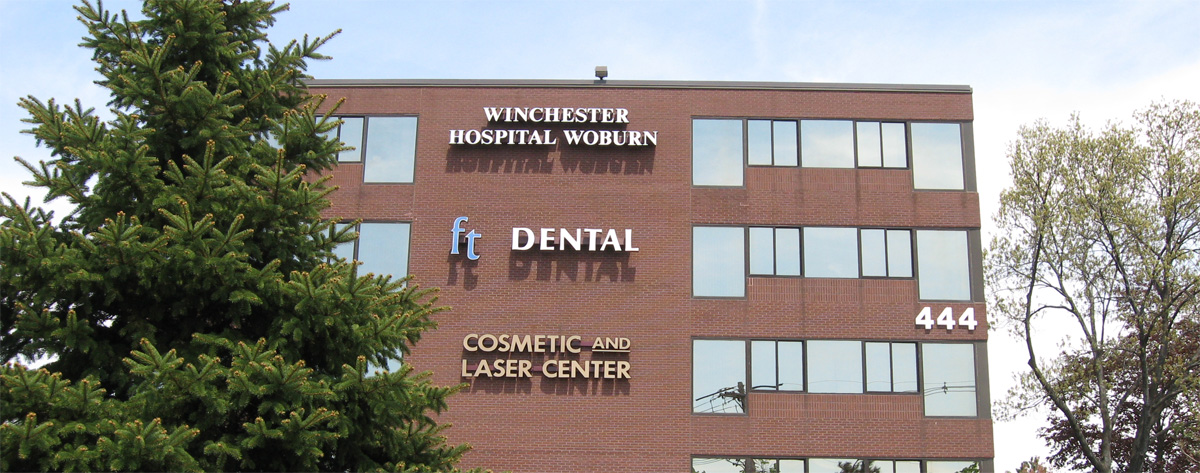 Exterior building photograph previously used by FT Dental